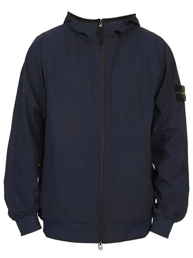 Soft Shell Technology Wappen Patch Track Jacket Navy - STONE ISLAND - BALAAN 2