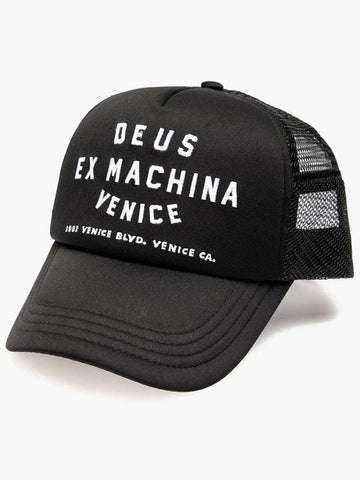 Venice Trucker Ball Cap Black - DEUS EX MACHINA - BALAAN 1