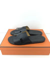 Izmir Sandal Calfskin & Noir - HERMES - BALAAN 5