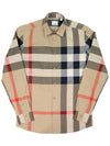 Check Cotton Long Sleeve Shirt Archive Beige - BURBERRY - BALAAN 2