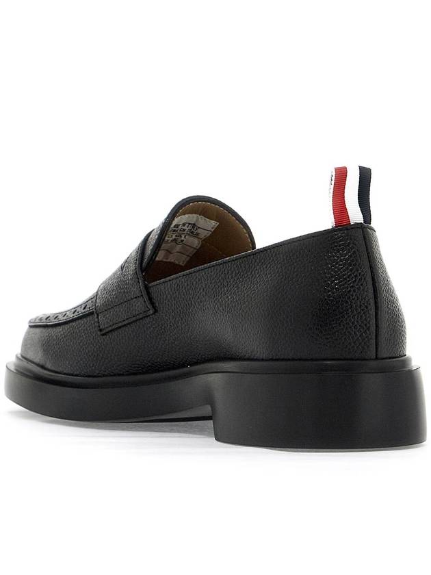 Lightweight Sole Penny Loafer Black - THOM BROWNE - BALAAN 4