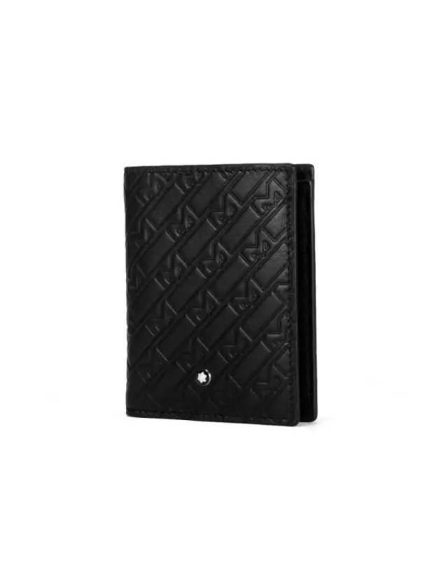 M Gram Compact 6CC Half Wallet Black - MONTBLANC - BALAAN 5