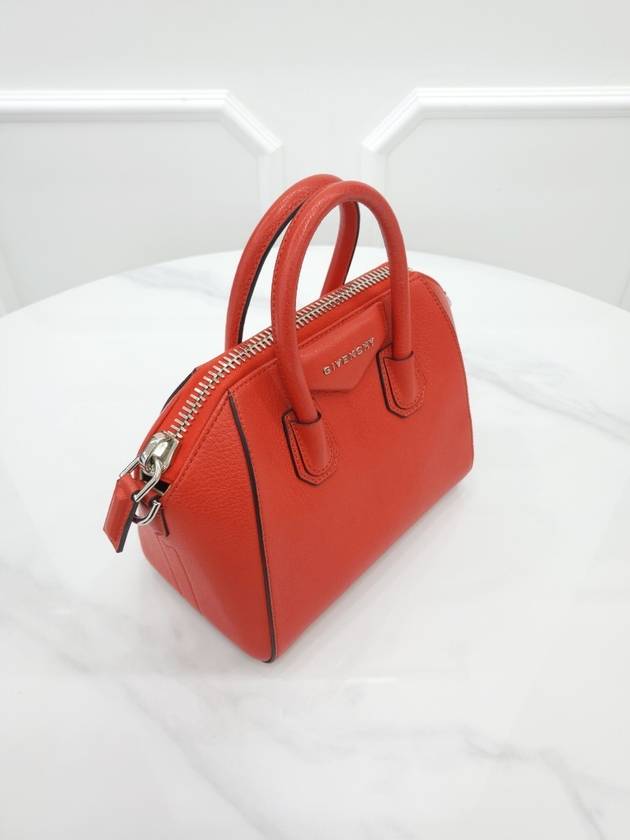 Antigona mini tote bag red - GIVENCHY - BALAAN 3