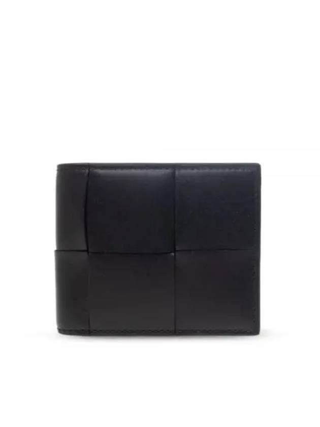 Intrecciato Cassette Half Wallet Black - BOTTEGA VENETA - BALAAN 2