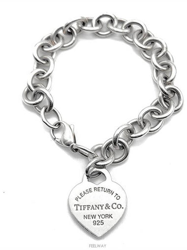 Tiffany Return to Heart Tag Silver Bracelet L114348 - TIFFANY & CO. - BALAAN 1