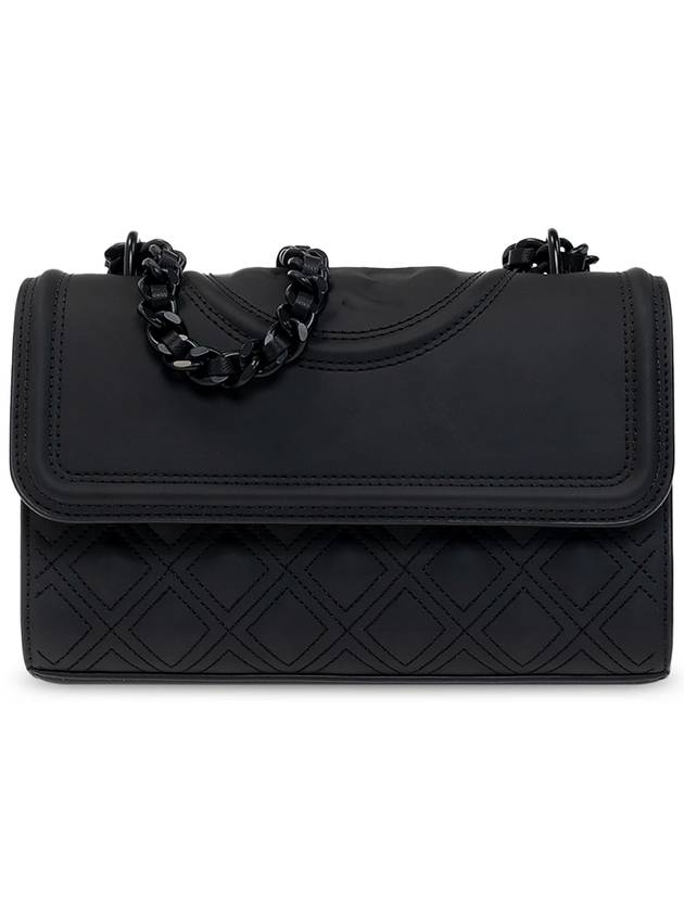 Tory Burch ‘Fleming Matte Small’ Shoulder Bag, Women's, Black - TORY BURCH - BALAAN 1