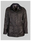 Beadnell Wax Zip-up Jacket Black - BARBOUR - BALAAN 2