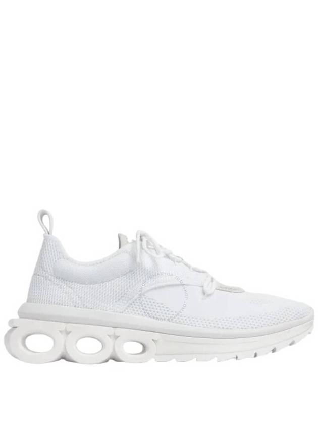 Running Nima Knit Low Top Sneakers White - SALVATORE FERRAGAMO - BALAAN 2