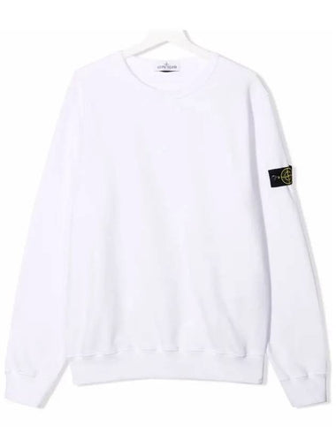 Kids Waffen Sweatshirt White 751661340 V0001 - STONE ISLAND - BALAAN 1