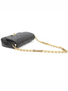 AS4231 Black Lambskin CC Logo Small Flap Chain Shoulder Bag - CHANEL - BALAAN 4