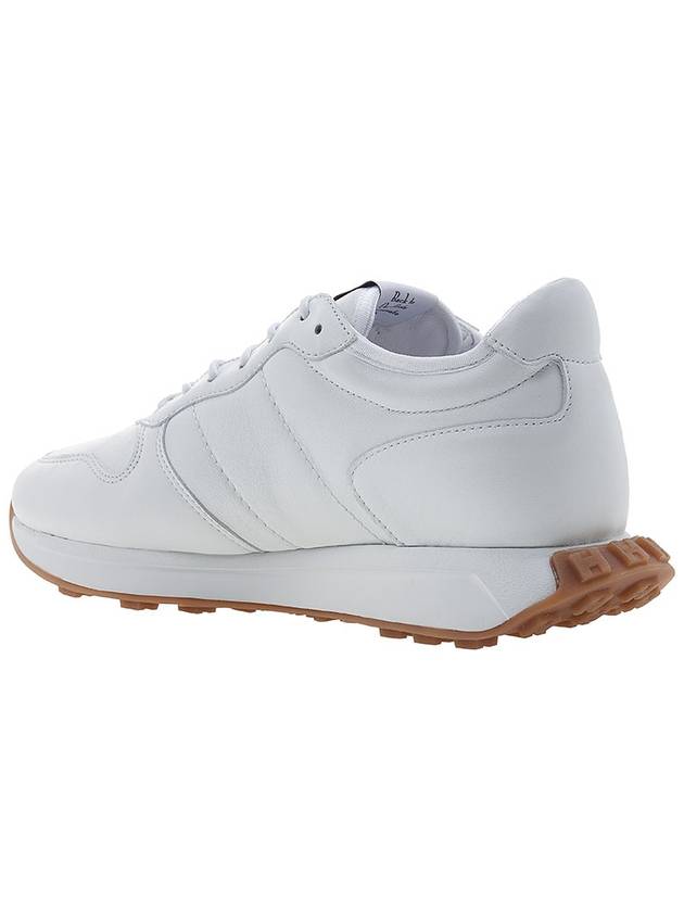 Logo Nappa Leather Low Top Sneakers White - HOGAN - BALAAN.