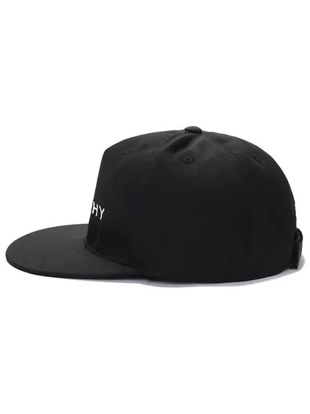 Logo Print Ball Cap Black - GIVENCHY - BALAAN 4