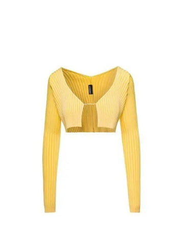 Jacquemus LA MAILLE PRALU LIGHT YELLOW - JACQUEMUS - BALAAN 1