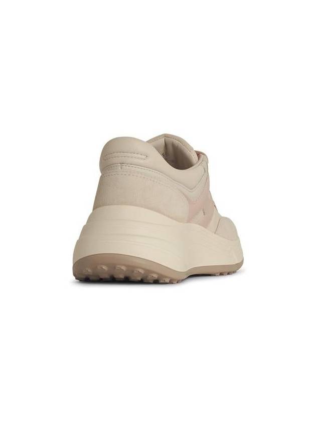 Hogan 'H669' Beige Leather Sneakers - HOGAN - BALAAN 3