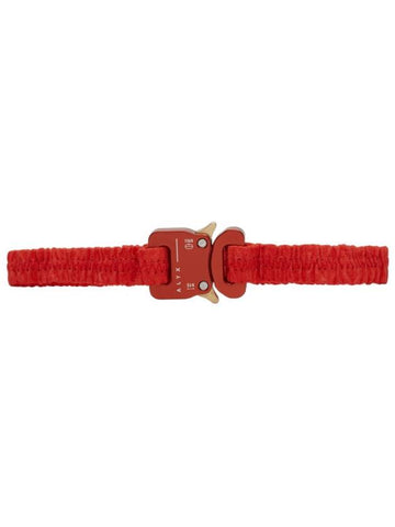 Alix Red Buckle Choker - 1017 ALYX 9SM - BALAAN 1