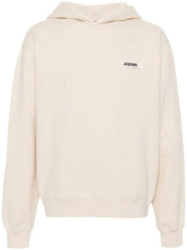 Le Gros Grain Hoodie Beige - JACQUEMUS - BALAAN 1