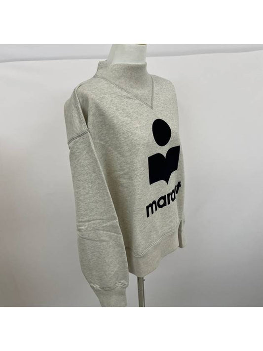 MOBY Moby Logo High Neck Sweatshirt - ISABEL MARANT ETOILE - BALAAN 2
