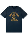 Navy Yard Print Short Sleeve T-Shirt Navy - POLO RALPH LAUREN - BALAAN 2