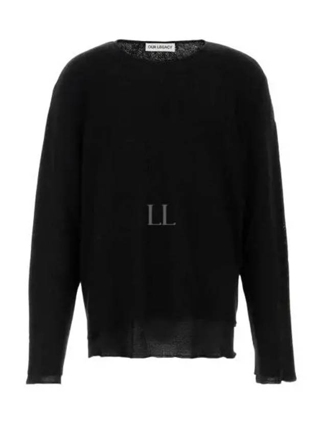 Double Lock Knit Top Black - OUR LEGACY - BALAAN 2