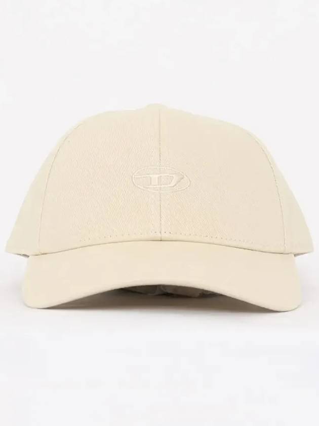 C Run Wash Logo Ball Cap White - DIESEL - BALAAN 3