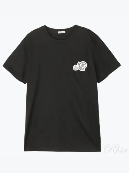 Logo Men s Short Sleeve T Shirt 8C00058 8390Y 999 - MONCLER - BALAAN 1