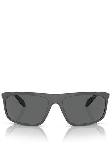 Emporio Armani EA4212U Matte Grey / Rubber Brown - EMPORIO ARMANI - BALAAN 1