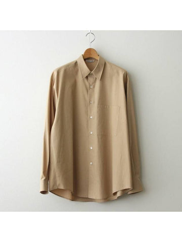 Washed Pins Twill Big Shirt - AURALEE - BALAAN 1