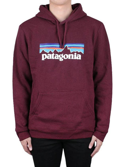 P 6 Logo Uprisal Hoodie Sequoia Red - PATAGONIA - BALAAN 2