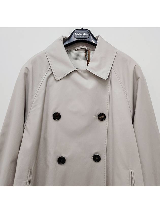 Titrench Belted Trench Coat Cream - MAX MARA - BALAAN 5