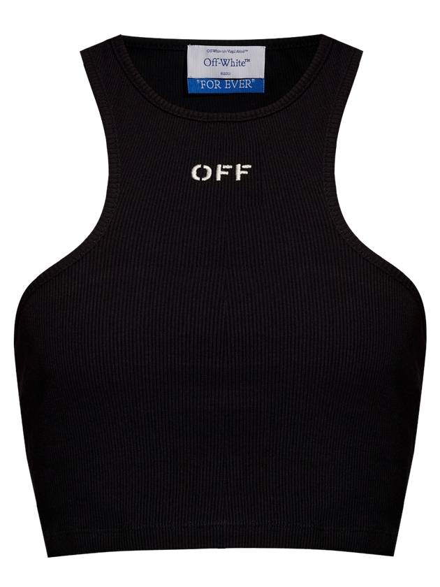 Off Stamp Rib Sleeveless Black - OFF WHITE - BALAAN 2