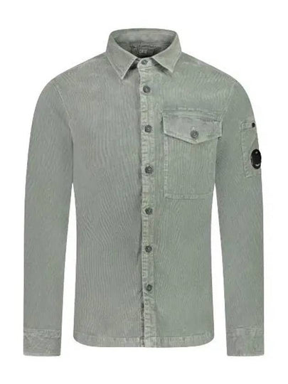 Lens Detail Long Sleeve Shirt Green - CP COMPANY - BALAAN 2