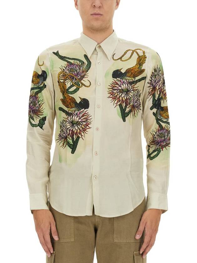 Dries Van Noten Printed Shirt - DRIES VAN NOTEN - BALAAN 1