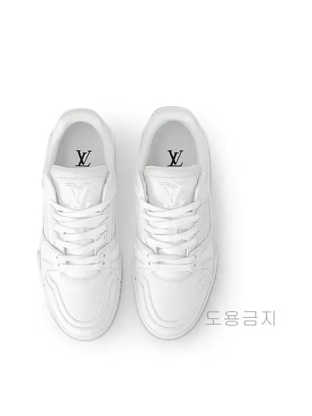 LV Trainer Low Top Sneakers White - LOUIS VUITTON - BALAAN 3