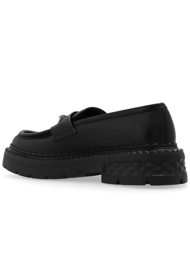 Jimmy Choo ‘Marlow Diamond’ Loafers, Men's, Black - JIMMY CHOO - BALAAN 5