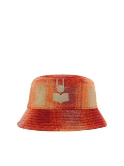 Haley Embroidered Logo Bucket Hat Orange - ISABEL MARANT - BALAAN 2