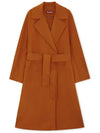 Women s Class Orange Coat 26016021600 071 - MAX MARA - BALAAN 1