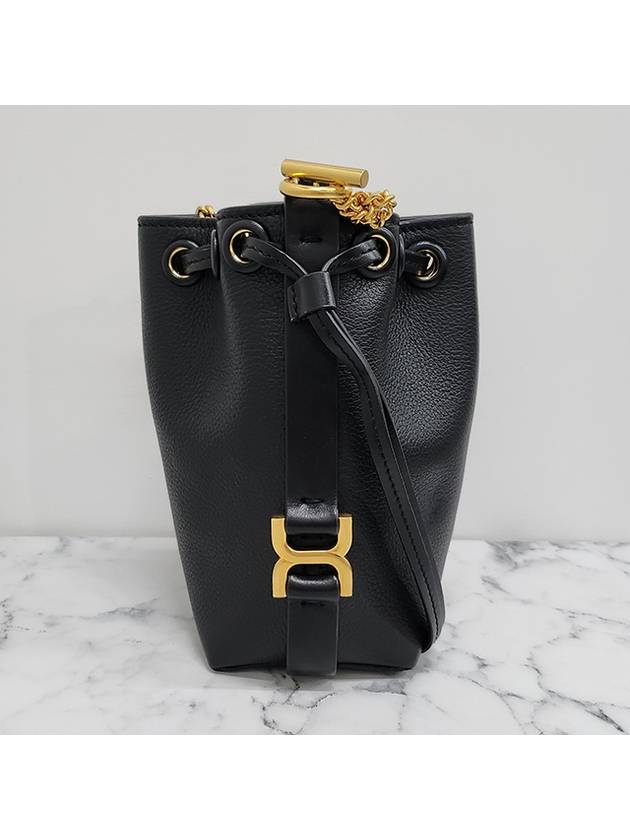 Marcie Micro Bucket Bag Black - CHLOE - BALAAN 5