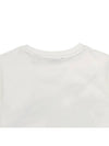 Kids Big Logo Print Short Sleeve T-Shirt White - BURBERRY - BALAAN 5