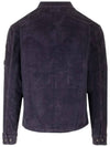 Corduroy Button Utility Shirt Jacket Dark Blue - CP COMPANY - BALAAN 3