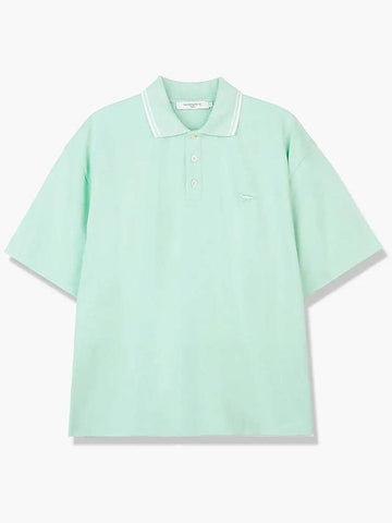 Fox Patch Relax PK Polo Mint - MAISON KITSUNE - BALAAN 1