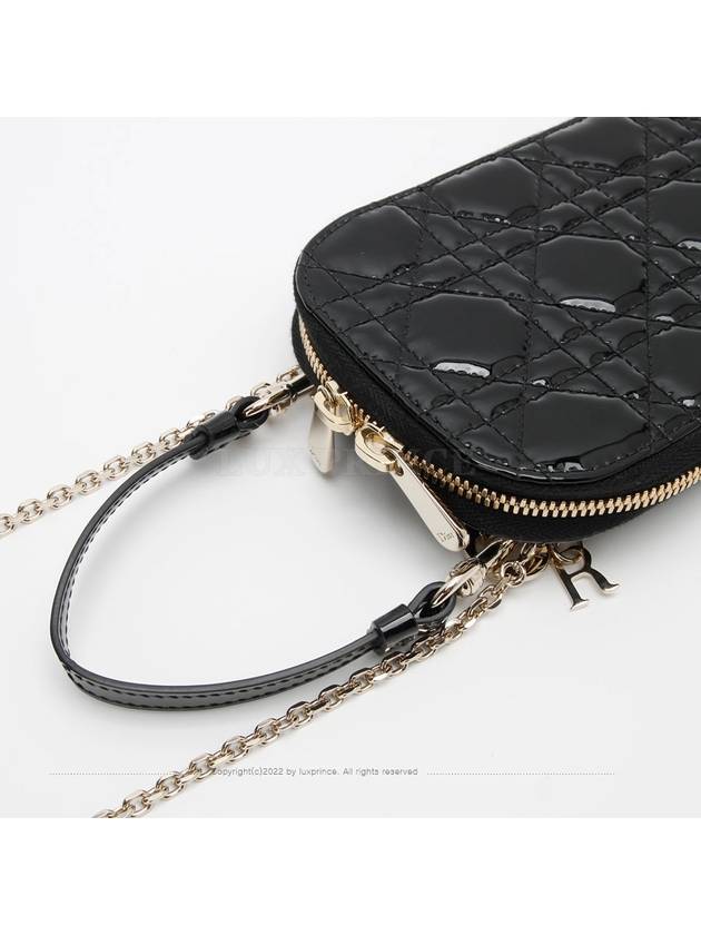 Patent phone holder cross bag 0413rv - DIOR - BALAAN 5