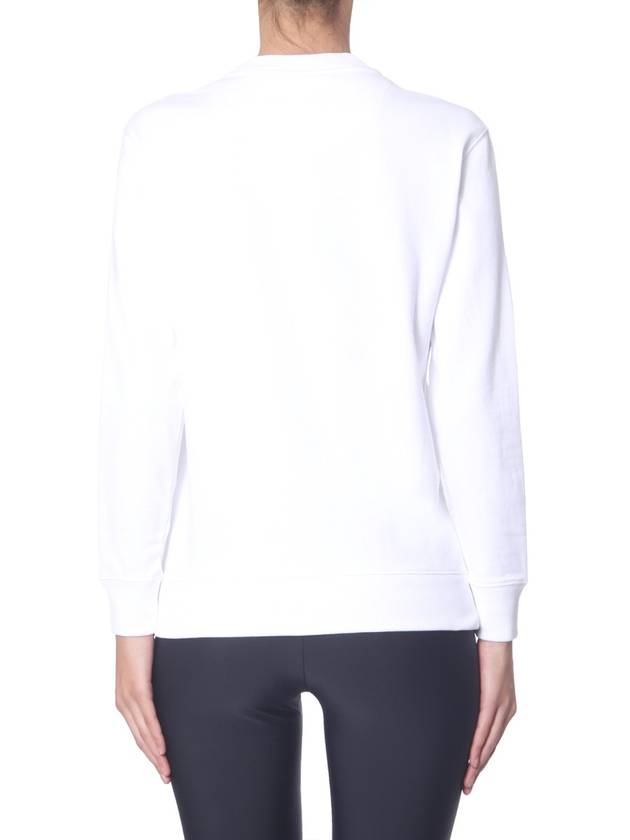 Crew Neck Sweatshirt White - VERSACE - BALAAN 4