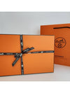 Hermes Chypre H Logo Calfskin Sandals Black - HERMES - BALAAN 11