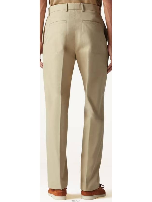 Merse Straight Pants Beige - LORO PIANA - BALAAN 5