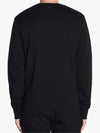 Men's Logo Cotton Sweatshirt Black H17J023 730 001 - AMI - BALAAN 4