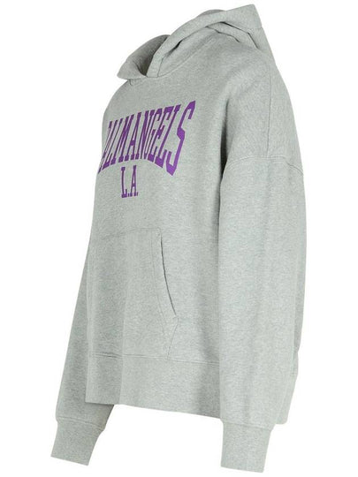 Palm Angels 'College' Grey Cotton Sweatshirt - PALM ANGELS - BALAAN 2