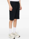 Compass Badge Cotton Track Shorts Navy - STONE ISLAND - BALAAN 4