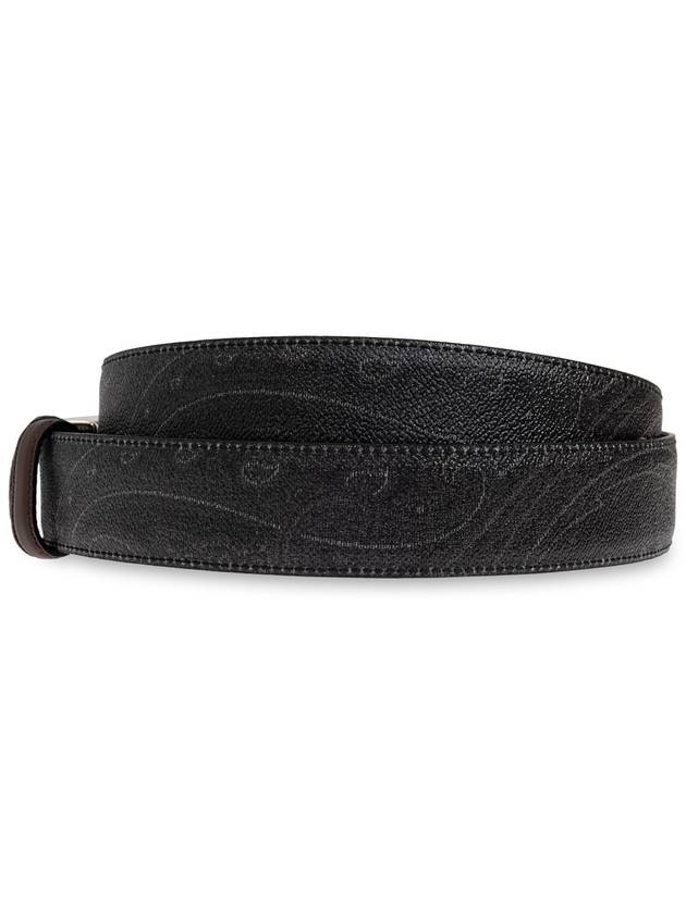 Etro Reversible Belt, Men's, Brown - ETRO - BALAAN 4