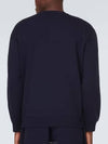 Cotton Jersey Sweatshirt Navy - BRUNELLO CUCINELLI - BALAAN 4