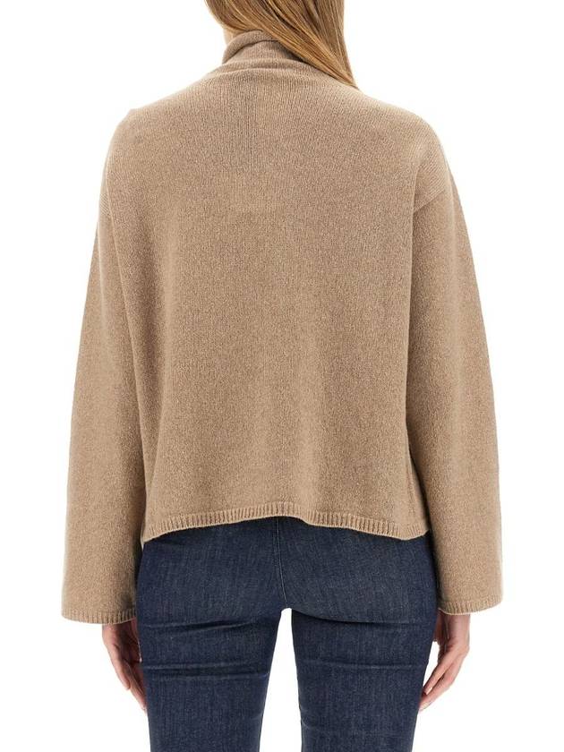 Women's Baldo Cashmere Turtleneck Honey - S MAX MARA - BALAAN 4